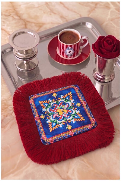 nunuteks evinizi renklendirin Șervețel de prezentare din material textil maro...