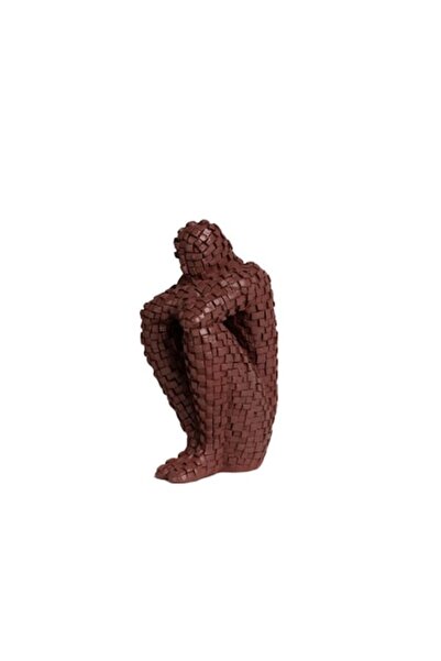 OEM Mosaic Statuette, The Thinker Model, interior decoration, 20.5 x 15.5 x 8...