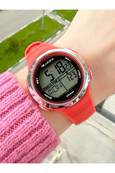 Jaga Digital 10 Atm Water Resistant Children's Wristwatch