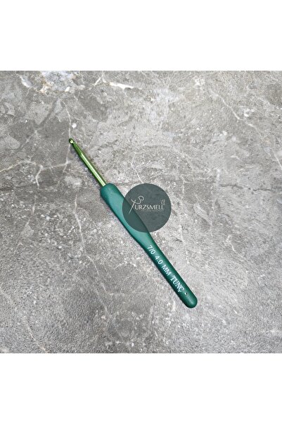 urzsmell Tunç GREEN - Кука за плетене на една кука за вълна с еластична дръжк...