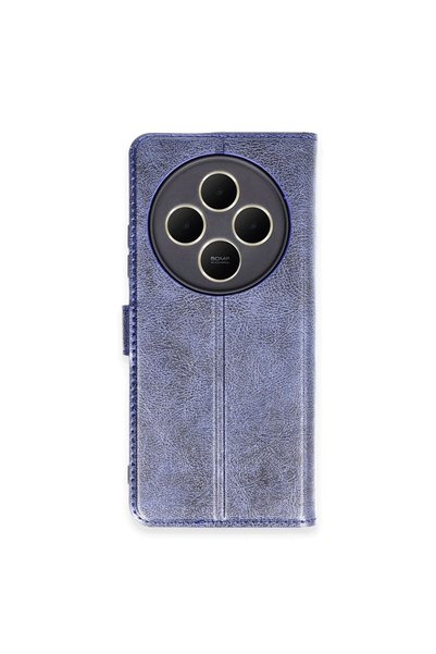 Ethab Ticaret GLB-STL41414 Redmi 14c Case: Trend S Plus Flip Case - Navy Blue