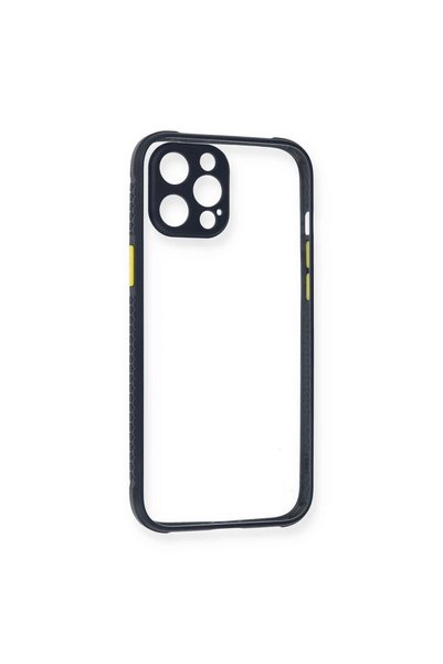 OEM Apple iPhone 12 Pro Case Miami Transparent Silicone - Navy Blue