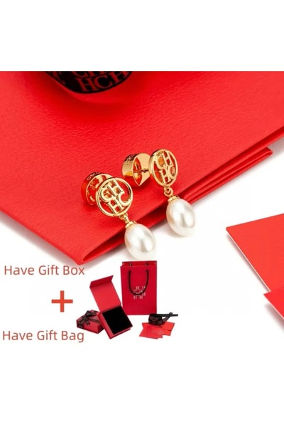 FA.accessories أقراط لؤلؤية حلزونية بتصميم أنيق /لايوجد استبدال ولا استرجاع