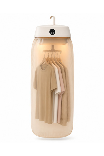 Dessa Portable Clothes Dryer, foldable, with 1-8h timer, 3D fast drying, 68°C...
