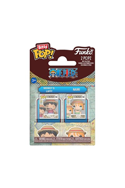 Funko Bitty Pop! One Piece Monkey D Luffy & Nami 2 bucăți
