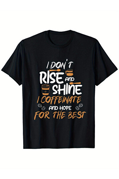 yiou trendy clothing Men's Fun Coffee Lover T-shirt
