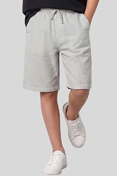 ww waka waka kids store Pantaloni scurți pentru băieți cu dungi - Pantaloni s...