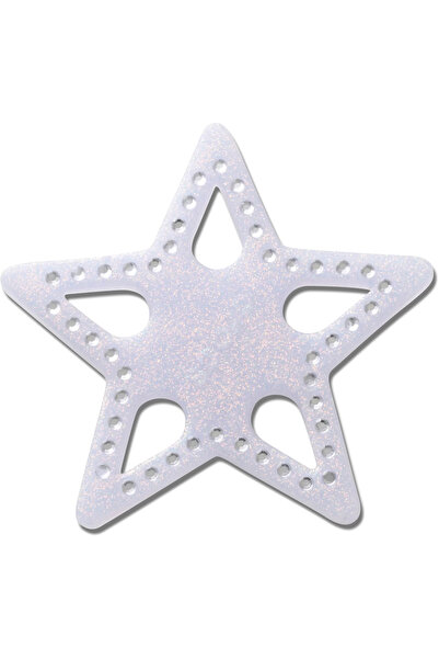 Jibbitz Mega Blue Glittery Star Unisex 10017937_1