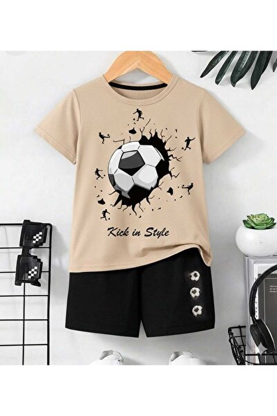 NC Nicee Clothes Summer Children's T-Shirt Shorts Unisex (Top Printed)
