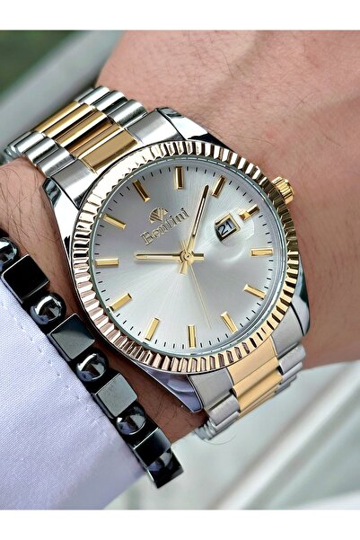 Bentini Men's Wrist Watch with Calendar – Steel Band, 3 Atm Water Resistant, ...