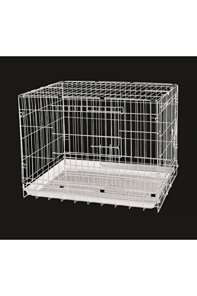 Dayang GLBLSEME Köpek Kafesi (211815) Beyaz 78x48x55