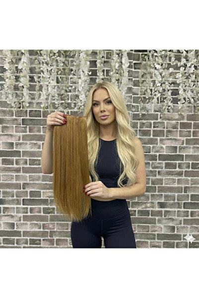 Marpessa Fiber Sentetik Yarımay Çıt Çıt Postiş Saç – Isıya Dayanıklı - Yıkana...