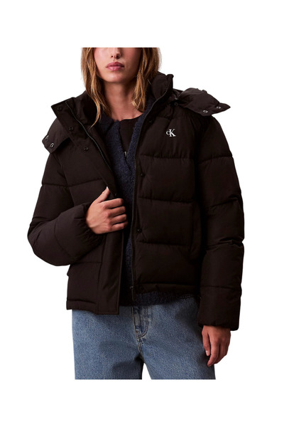 Calvin Klein Γυναικείο Puffer Μπουφάν Μαύρο LV047D513G-UB1