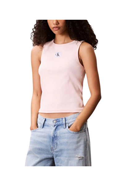 Calvin Klein Γυναικείο Αμάνικο Τοπ Ροζ LV047C909G-VI7