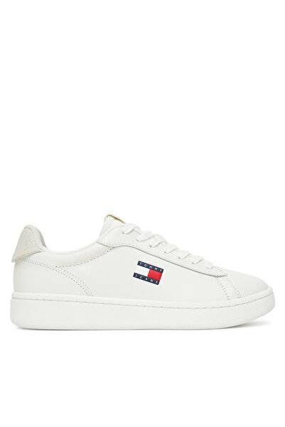 Tommy Hilfiger Γυναικεία Δερμάτινα Archive 98 Sneakers Λευκά Tommy Jeans EN0E...