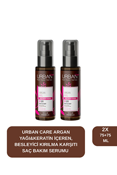 Urban Argan Yağı-Keratin İçeren, Besleyici Kırılma Karşıtı Saç Bakım Serumu 7...