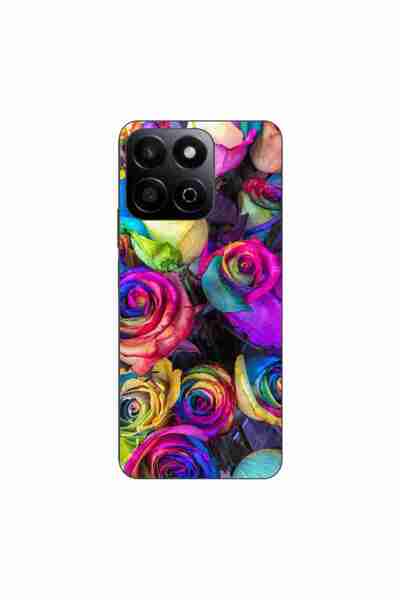 OEM Калъф, съвместим с Honor 200, от смарт силиконов гел TPU, с десен на цвет...