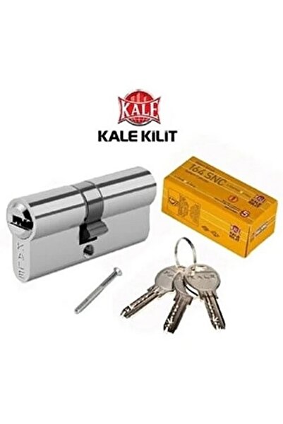 asdela home Kale Kilit Sistem Barel 68mm Saten Çelik Kapı Kilit Göbeği 3 Anah...
