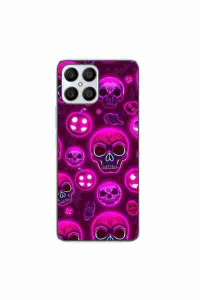 OEM Husa compatibila cu Honor X8 4G Silicon Gel Tpu Model Cyberpunk Halloween