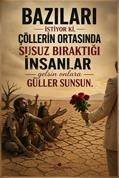 Hayal Poster Bazıları istiyorki Retro Ahşap Poster 20x30