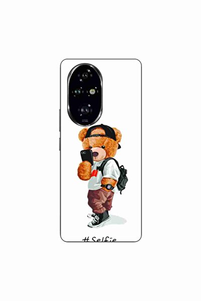 OEM Husa compatibila cu Honor 200 Pro Silicon Gel Tpu Model Bear Teddy Selfie