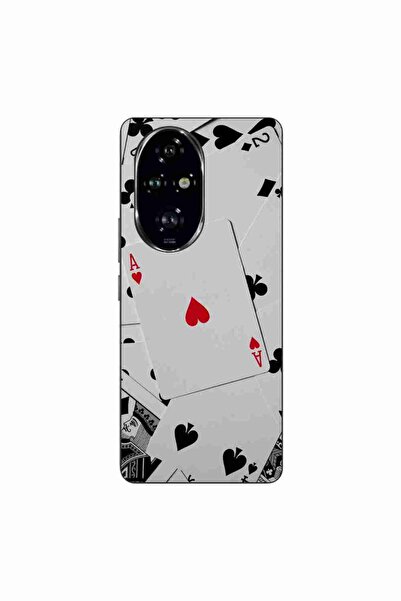 OEM Husa compatibila cu Honor 200 Pro Silicon Gel Tpu Model Carti Poker