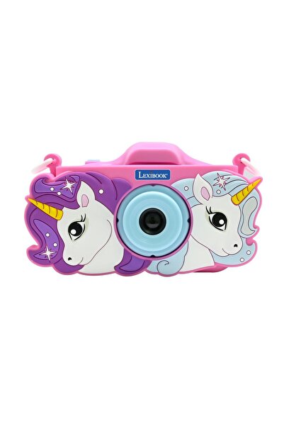 LEXIBOOK Digital photo-video camera with cover, Lexibook, Unicorn, 8GB
