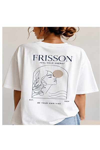 Frisson Tricou Deniz supradimensionat