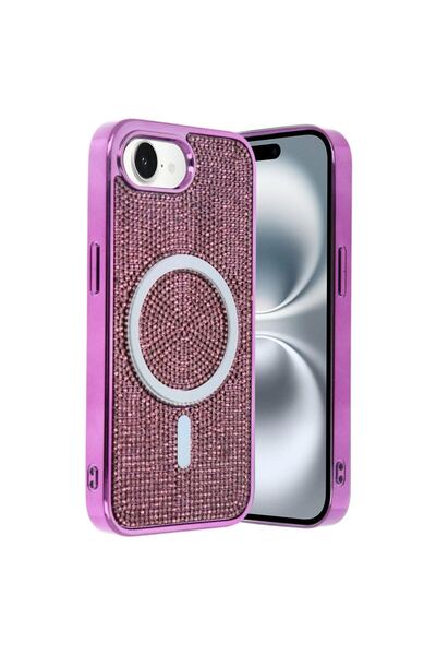 OEM Joko Apple iPhone 16E Helen Magsafe Cover - Deep Purple