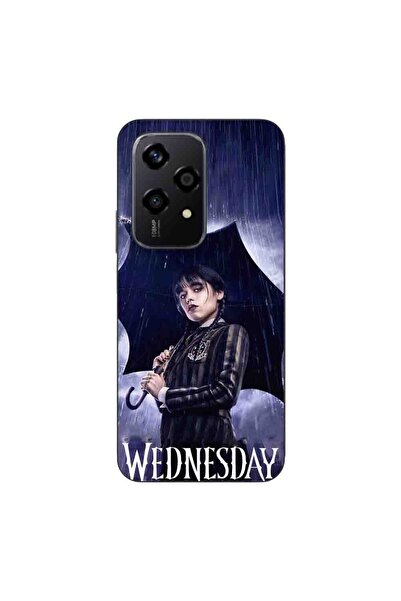 OEM Husa compatibila cu Honor 200 Lite Silicon Gel Tpu Model Wednesday Umbrella