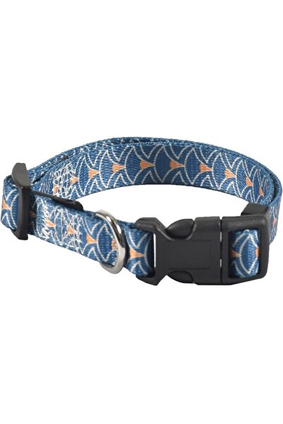 Bobby Geisha Collar - Blue/Medium