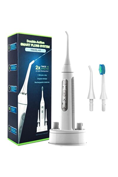 Generic جهاز تنظيف الأسنان المحمول بالماء، قابل لإعادة الشحن عبر USB، جهاز ري...