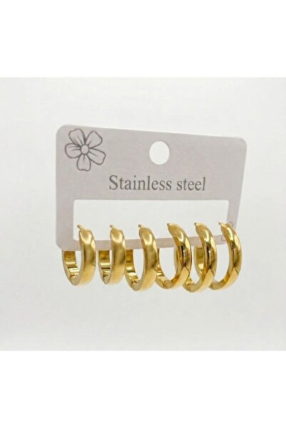 atastore2017 Basic Luxe Six Ring Earring Set