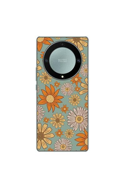 OEM Husa compatibila cu Honor Magic 5 Lite Silicon Gel Tpu Model Vintage Meadow