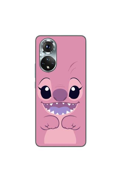 OEM Husa compatibila cu Honor 50 Silicon Gel Tpu Model Stitch Angel Happy