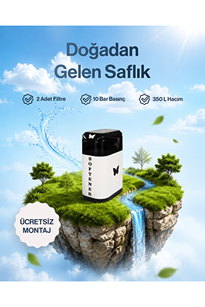 waterwax Mini Runxin Kabinet Endüstriyel Su Yumuşatma Cihazı Otomatik Reçinel...