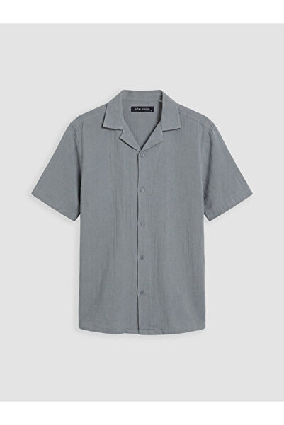 LC Waikiki Sparkling Choices from Shining Store Standard Fit Muslin Men's Shirt