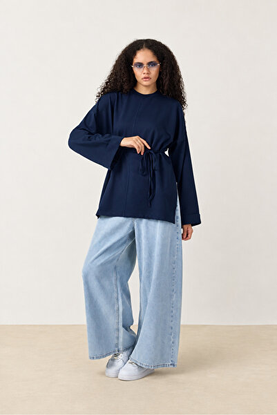 QANU Viona Sweatshirt Navy Blue