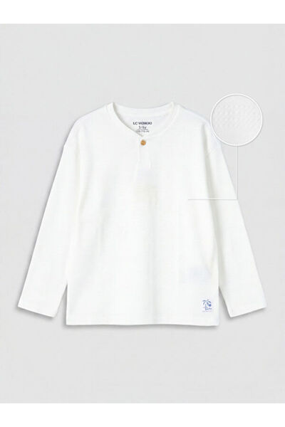 LC Waikiki تي شيرت Sparkly Choices Zero Roba Collar للأولاد من Shining Store