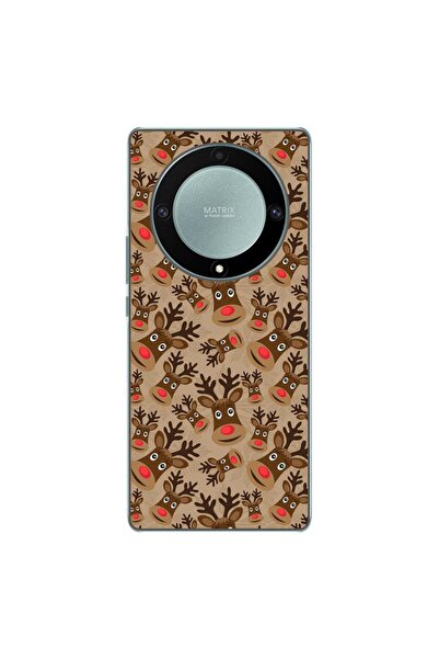 OEM Husa compatibila cu Honor Magic 5 Lite Silicon Gel Tpu Model Craciun Rudo...