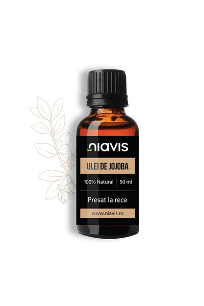 Niavis Niavis Jojoba Oil, 100% Pure, Cold Pressed – The Liquid Gold Elixir fo...