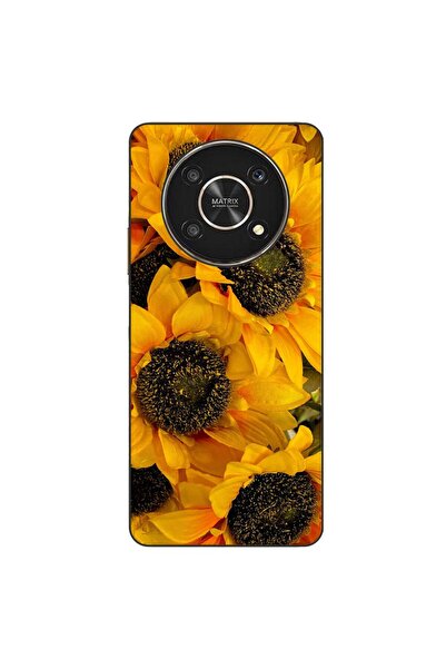OEM Husa compatibila cu Honor X30 Silicon Gel Tpu Model Floarea Soarelui
