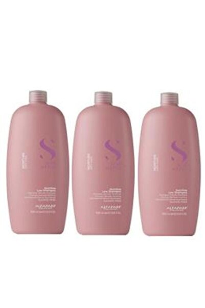 Alfaparf Milano Pack of 3 x Moisturizing Shampoo for Dry Hair - Semi Di Lino ...