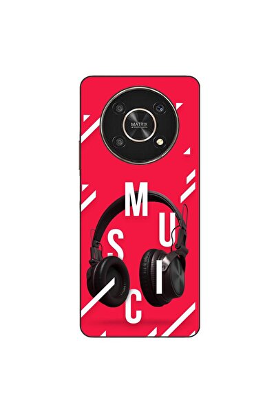 OEM Husa compatibila cu Honor X30 Silicon Gel Tpu Model Music Headphones