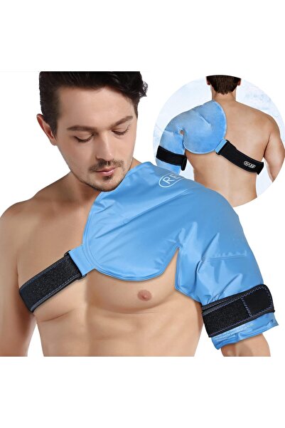 Revix XL Gel Cooling Pads Shoulder for Sprains, Cold Therapy Compress for Sho...