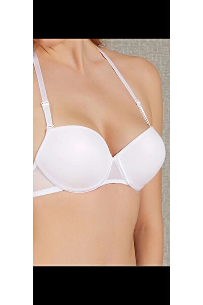 Diva iç giyim Supportive Transparent Back Halter Neck Bra