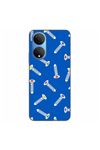 OEM Husa compatibila cu Honor X7 Silicon Gel Tpu Model Screws Pattern