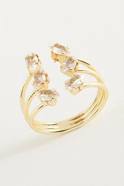 Marsilyan Nvdn- Oval Zircon Stone Ring Iegrs-Nvdn1