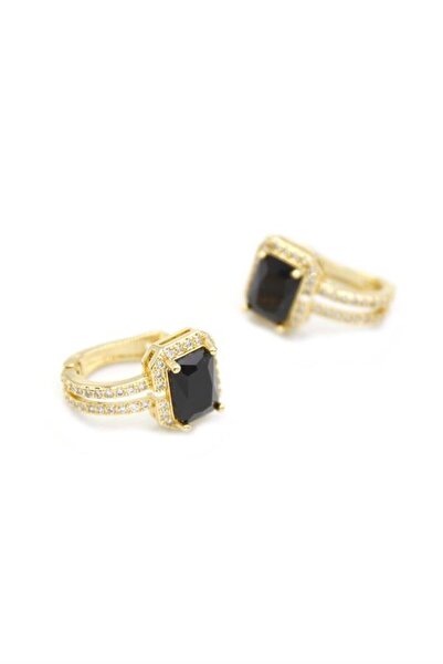 atastore2017 Stone Earrings - Black