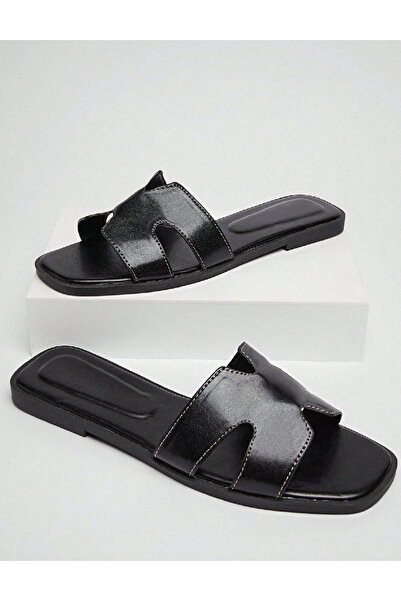 Evendi Slippers, Black